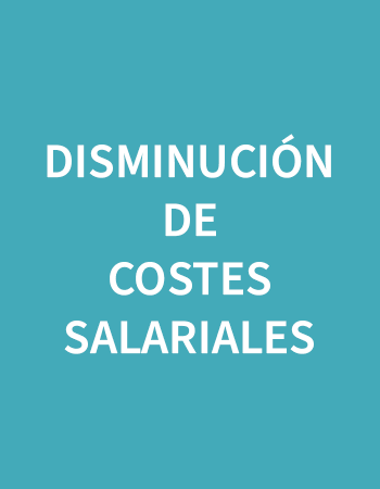 disminucion de costes salariales